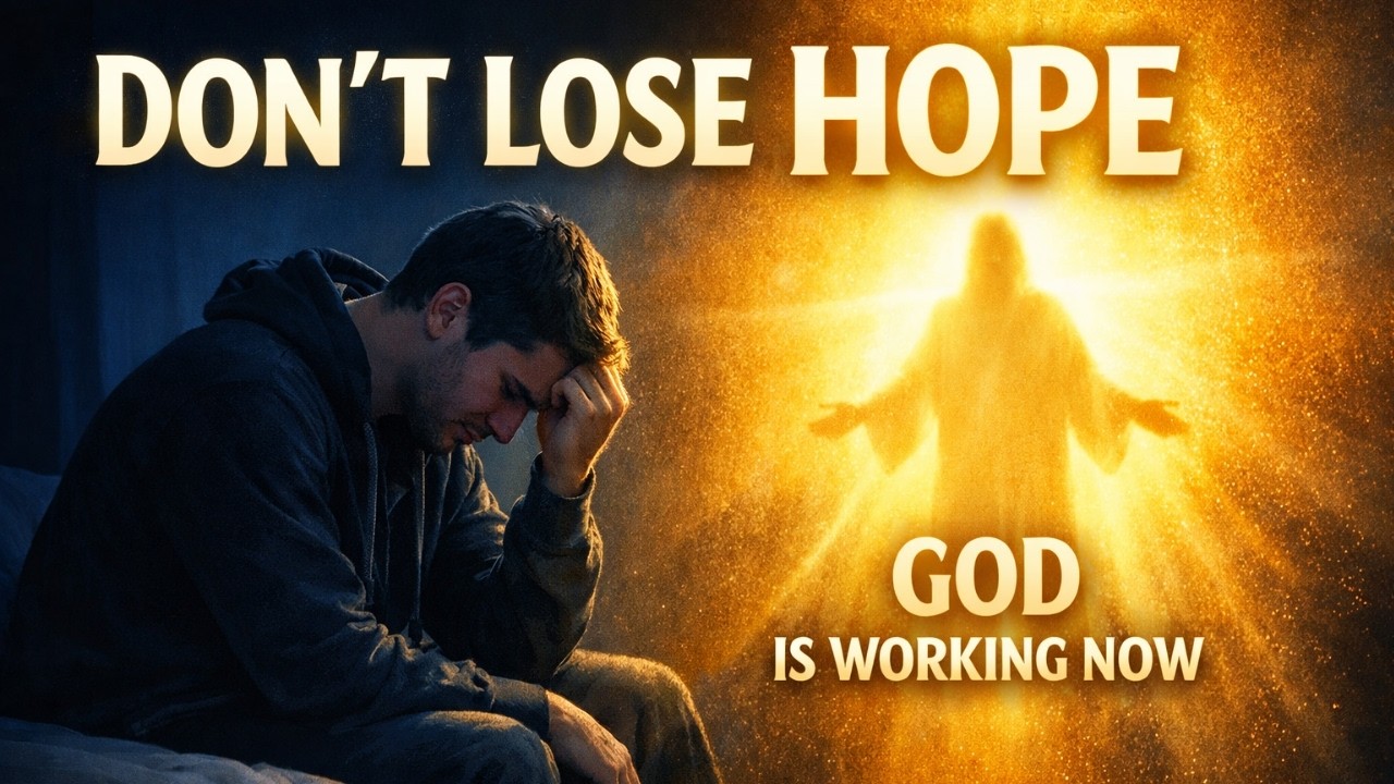 God Speaks Hope Into Your Life | God Message Today