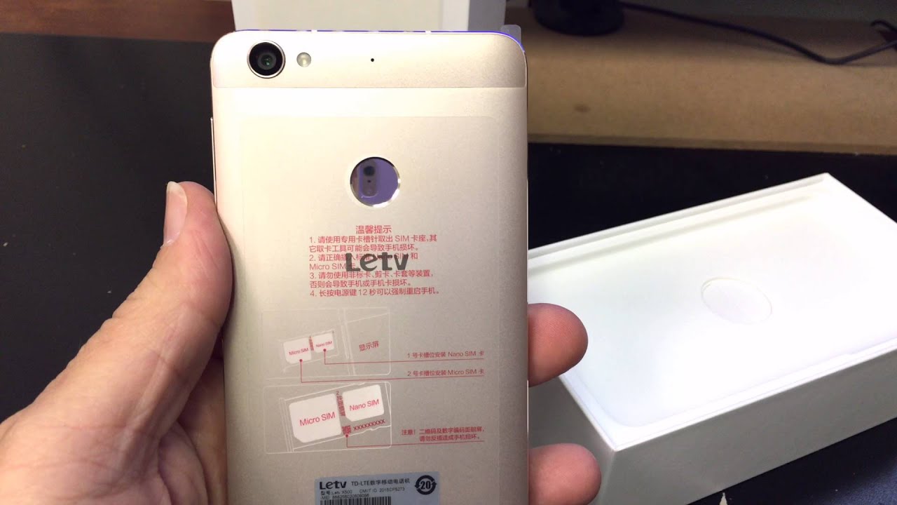 LETV 1S X500 DUAL SIM Unboxing Video &ndash; in Stock at www.welectronics.com