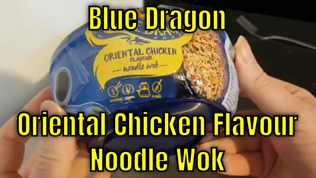 Лапша быстрого приготовления Blue Dragon со вкусом восточной курицы, 65 г.