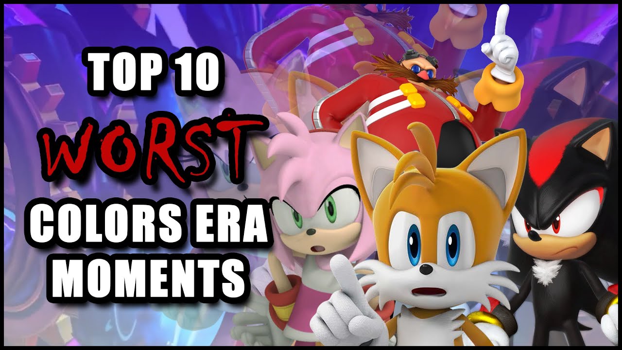 Top 10 Worst Colors Era Moments | Characters In-Depth
