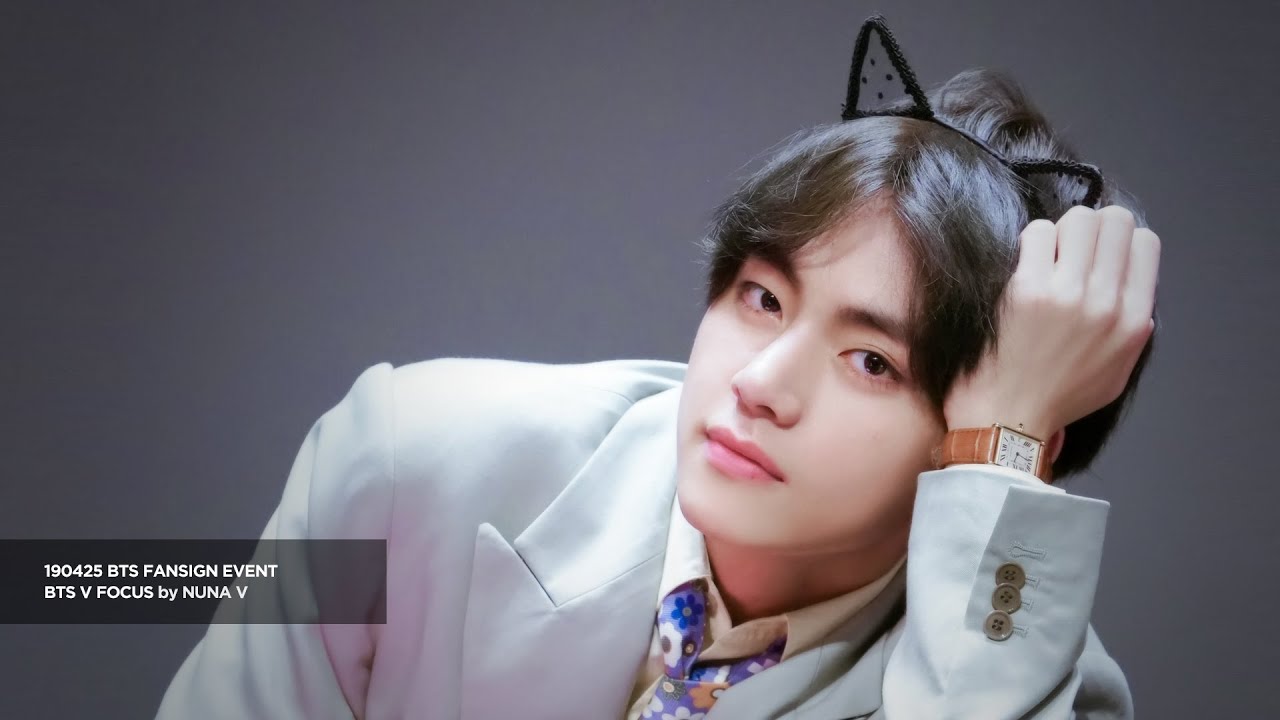 190425 팬싸인회 뷔 직캠(PERSONA Fan sign Event / BTS V focus 4K fancam)