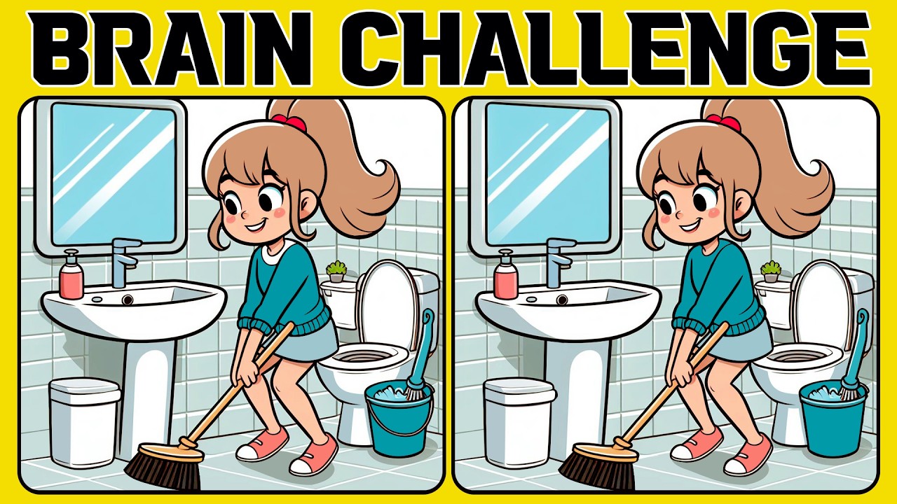 🧠🧩Spot the Difference | Brain Workout 《A Little Difficult》