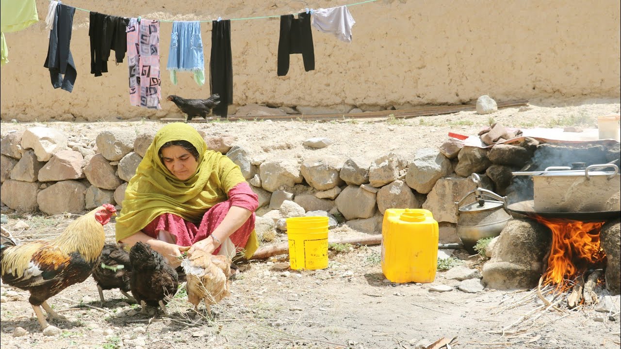 Daily Life in Afghanistan Villages: Secrets of Traditional Afghan Cooking