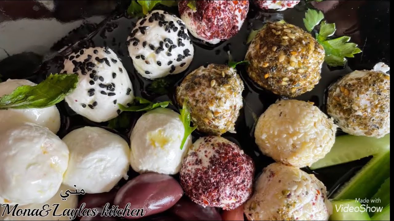  طريقه عمل اللبنه الكريمي علي شكل كورات .. متفوتوش الوصفه بيتي و خطيييرة   