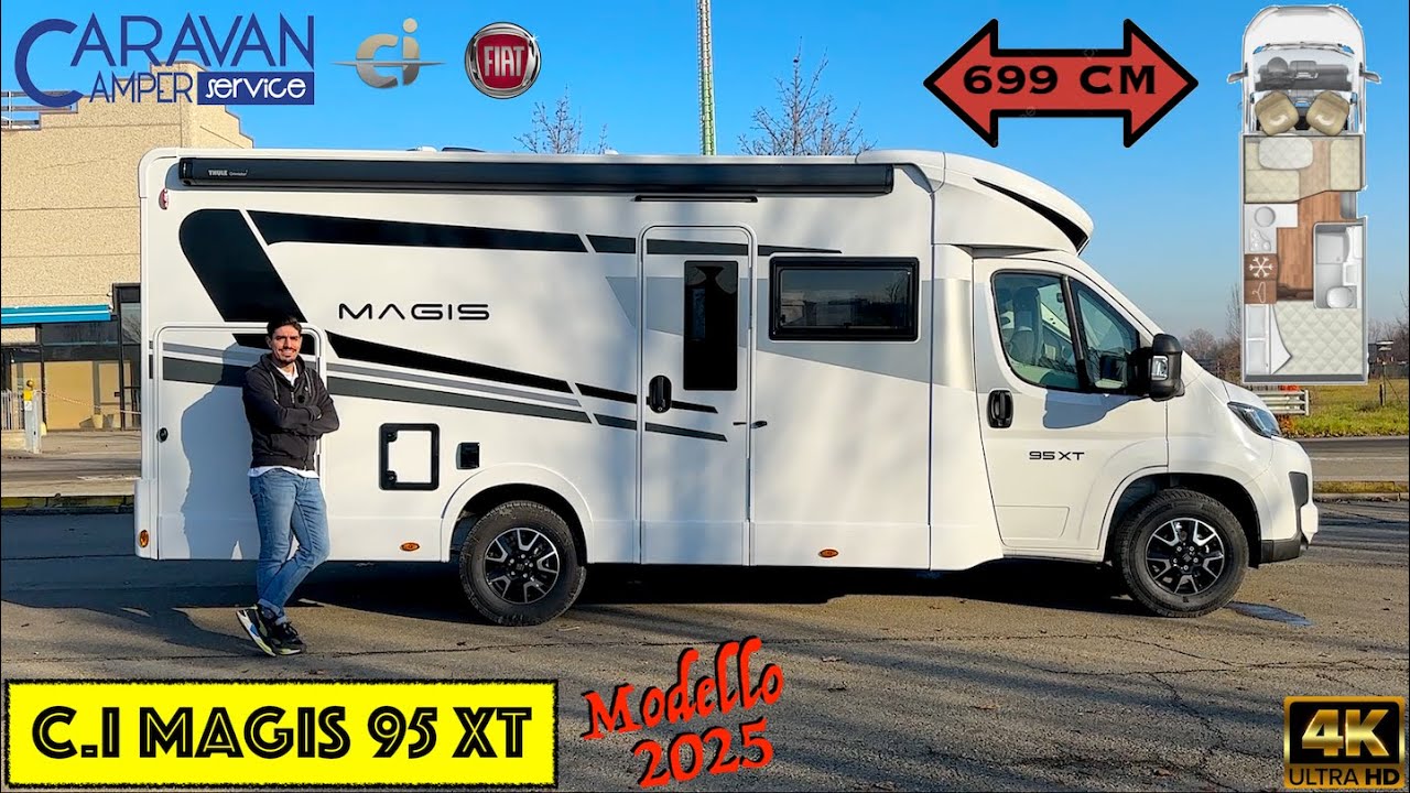 🌍C.I Magis 95 XT Modello 2025 - UN VIAGGIO NEL COMFORT !