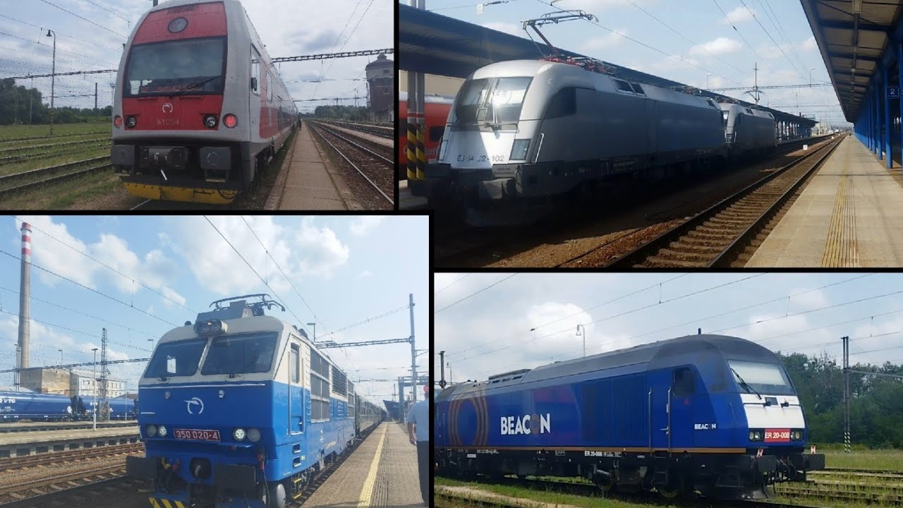 Vlaky Kúty a Břeclav 8.7. 2024 //!BEACON HERKULES, Balaton a Noví Taurusi!//