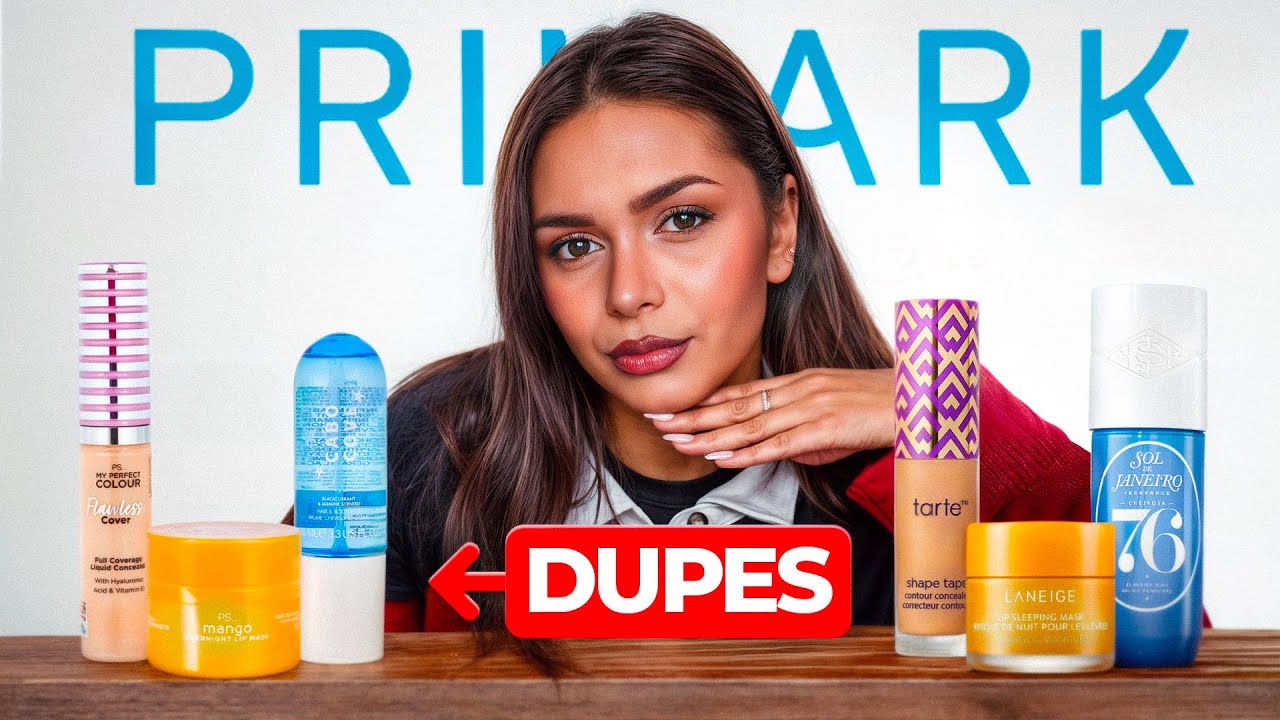FULL FACE PRIMARK j’ai trouvé LES MEILLEURS DUPES