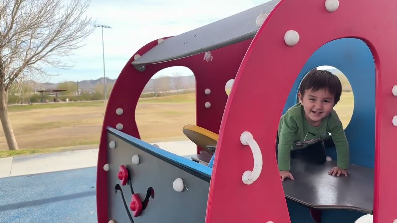 Baby Tried Everything At The Park 