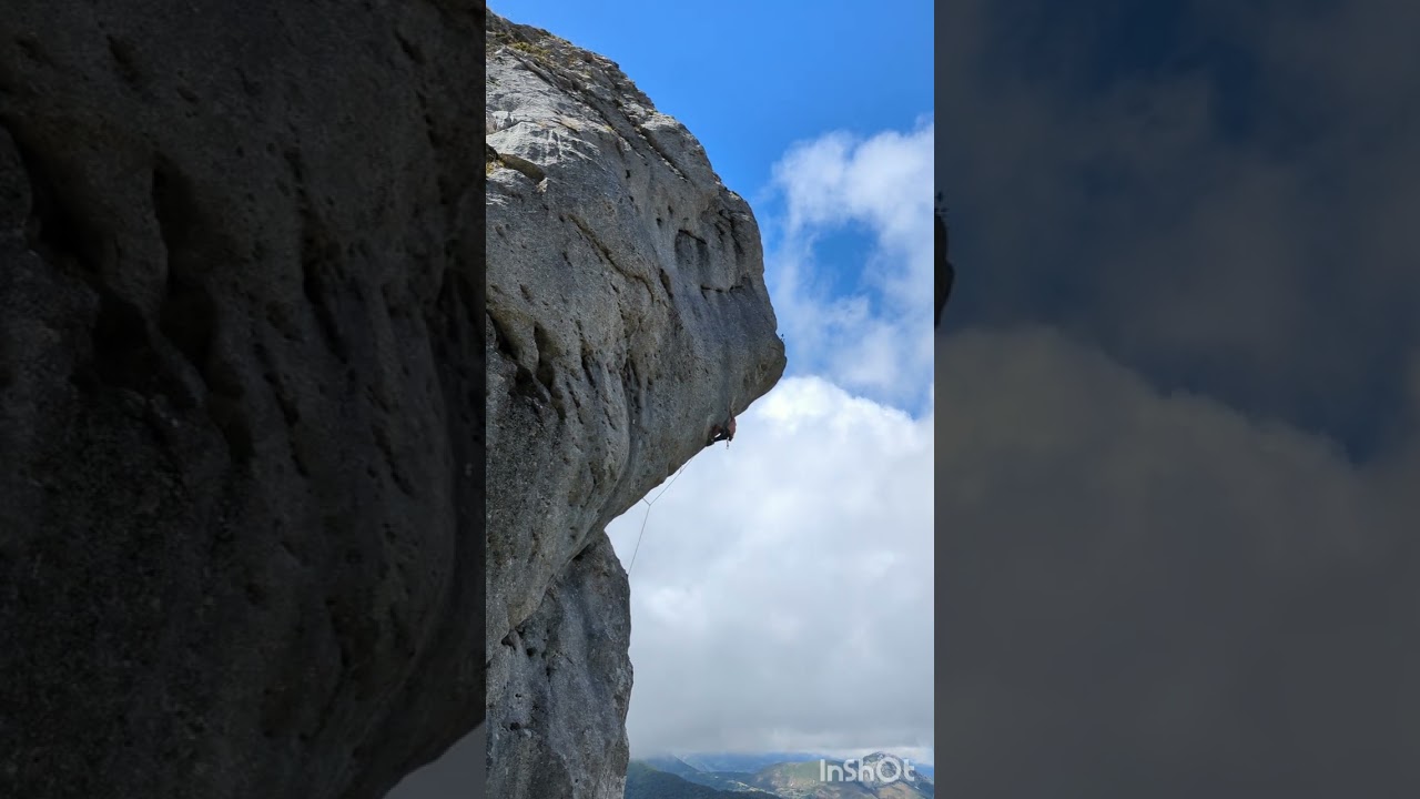 Escalada Puerto Ventana, Asturias. V&iacute;a 