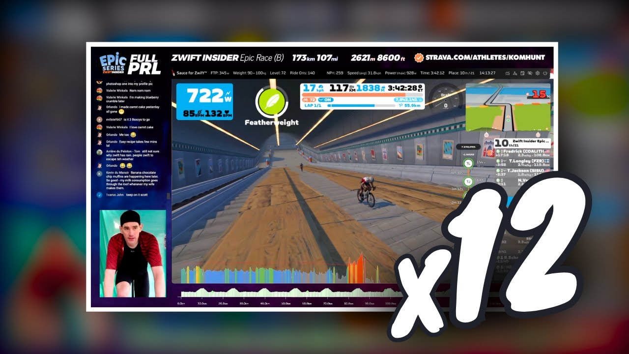 Every Escalator Climb on The PRL Full Zwift Route