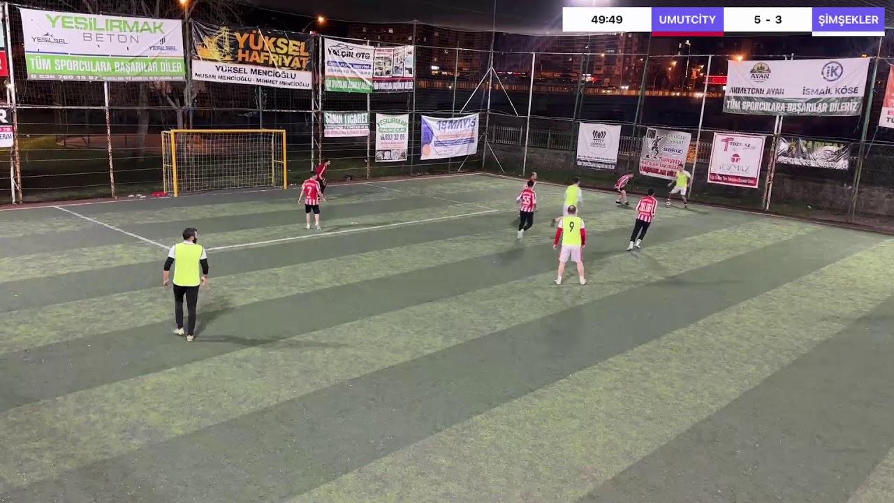 MİNİ FUTBOL ÇARŞAMBİYONLAR LİGİ 20. HAFTA KARŞILAŞMAŞI
UMUTCİTY VS ŞİMŞEKLER