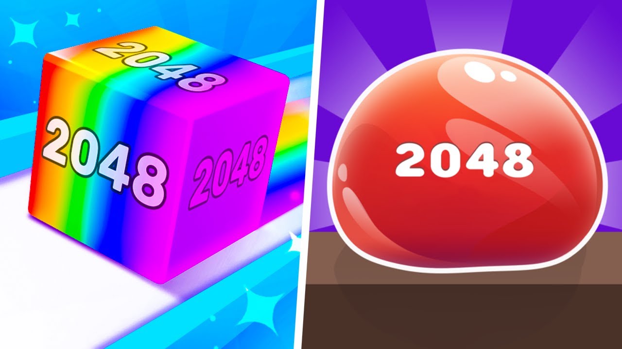 Cubic Numbers 2048 vs Jelly Drops  - Max Level Gameplay Free Apk ⭐1