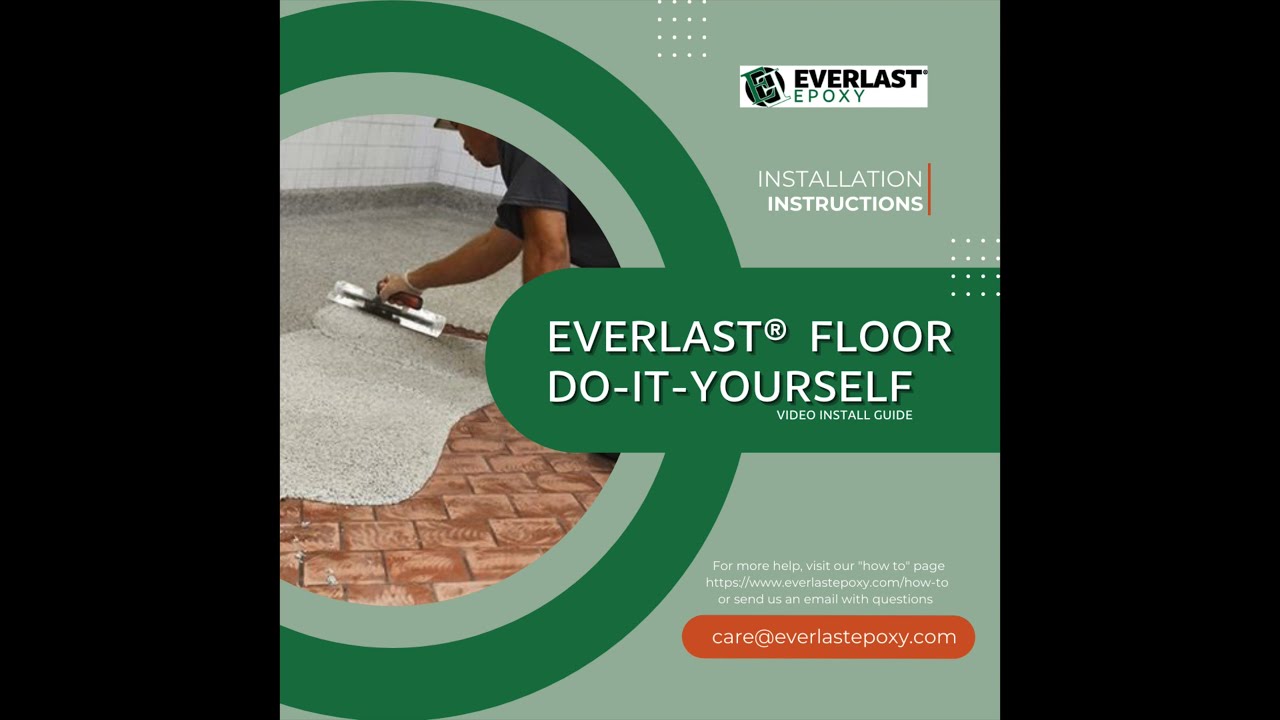 Как установить напольное покрытие Everlast от Everlast Epoxy Systems