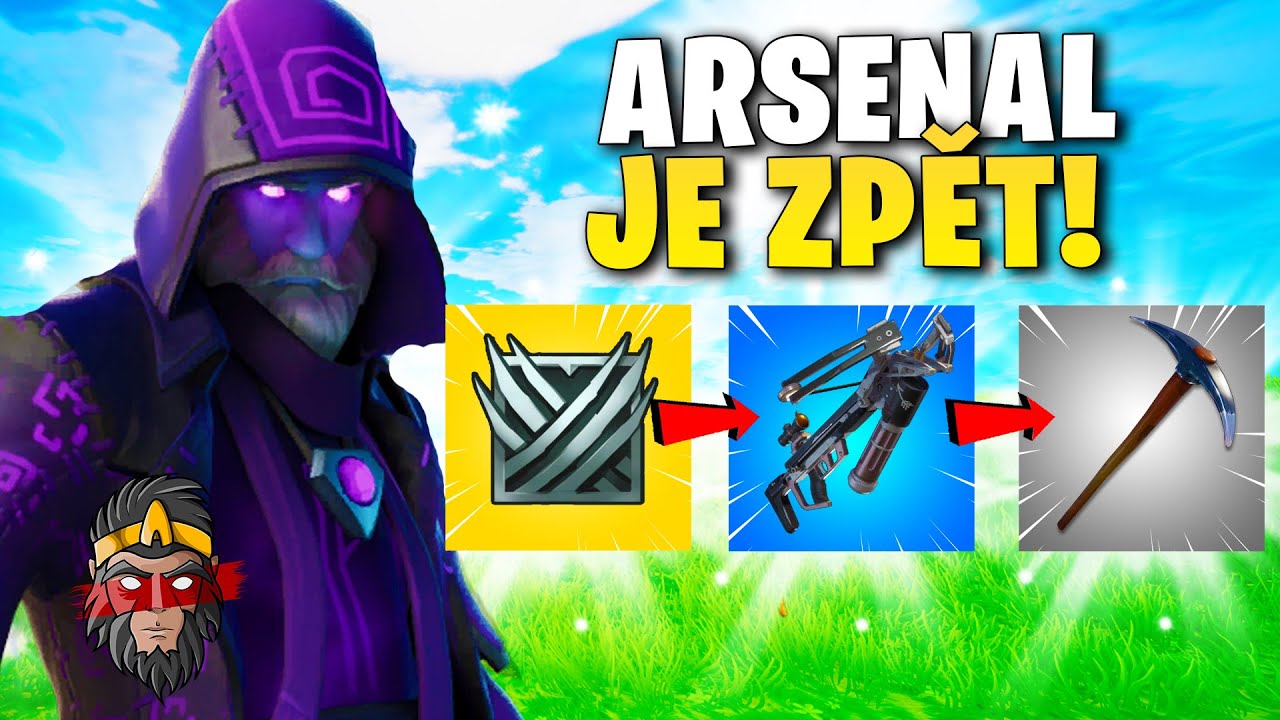 ARSENÁL MÓD VE FORTNITE JE ZPĚT!!