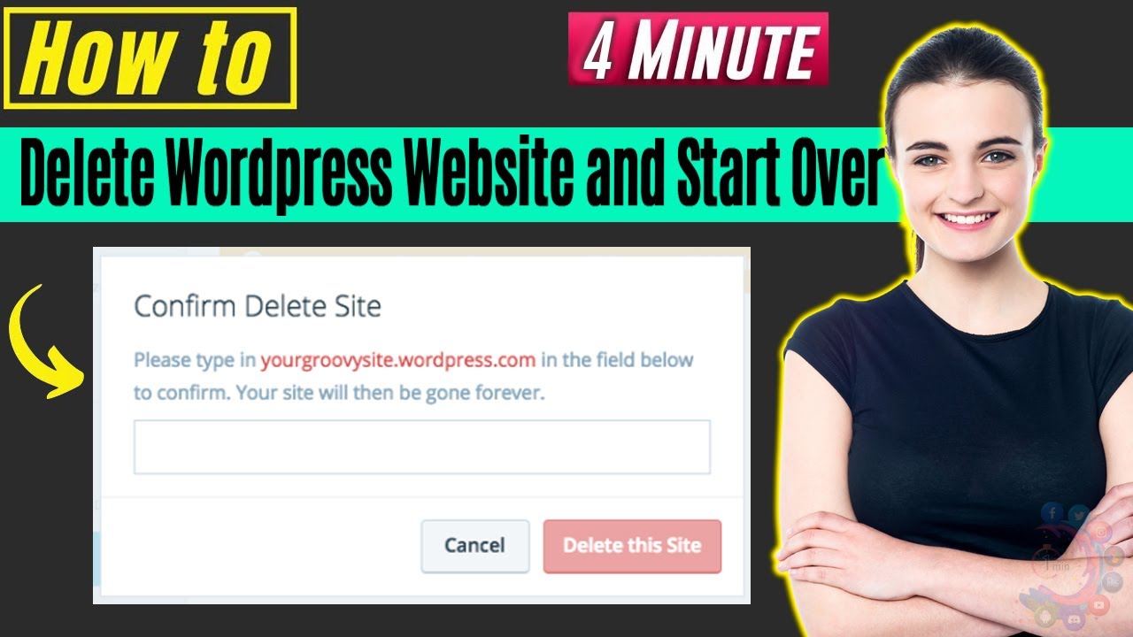 Как удалить сайт WordPress и начать все заново в 2026 году