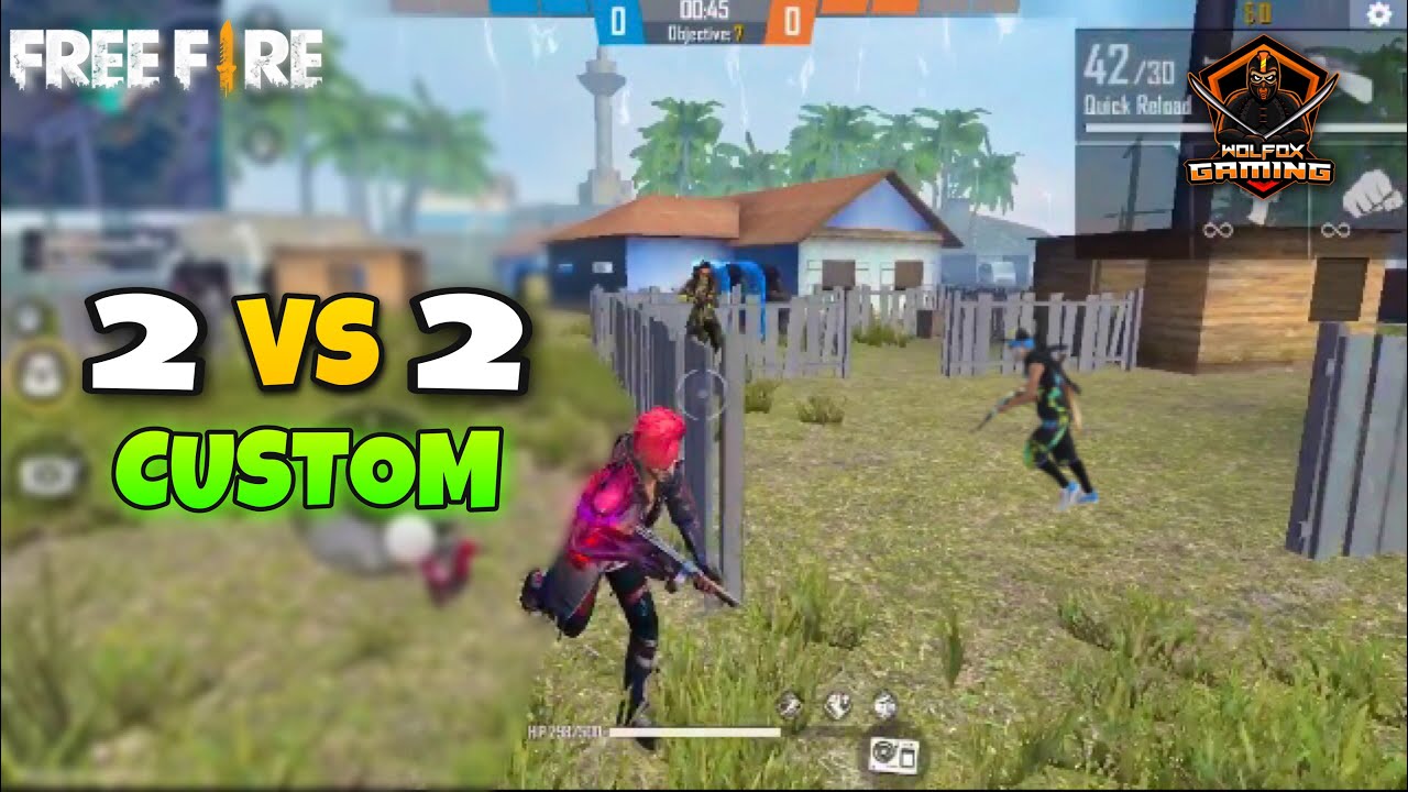 🔥 2 VS 2 CUSTOM MATCH GAMEPLAY GAMEPLAY || GARENA FREE FIRE