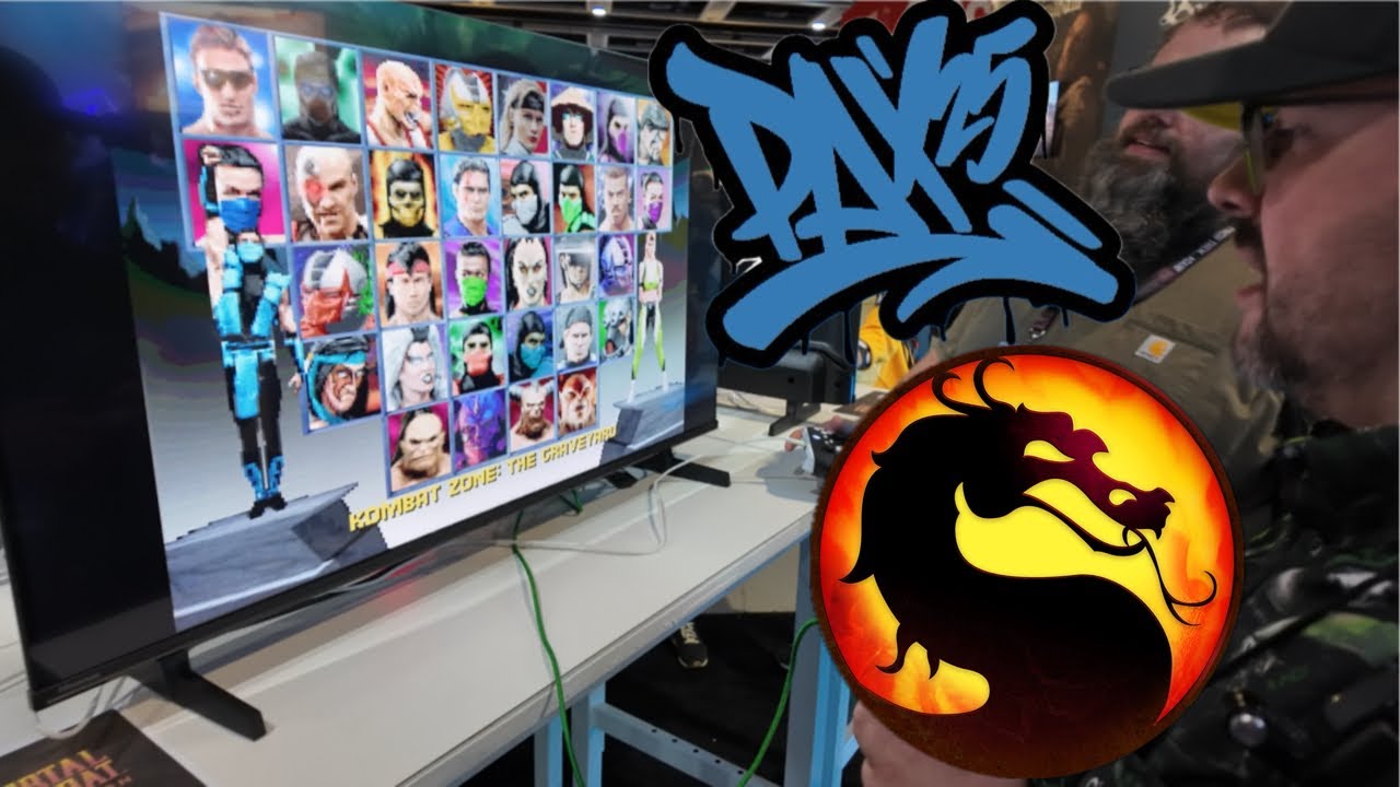 Trying out Mortal Kombat Legacy Kollection at PaxWest 2025