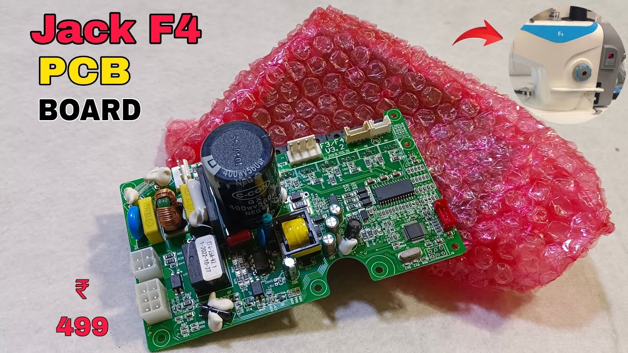 Jack F4 PCB board sewing machine controlar board juki machine repair unboxing board