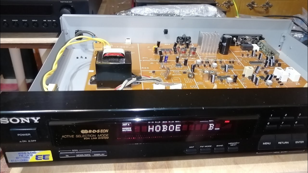 Sony ST-S415 Что внутри тюнера 🤔