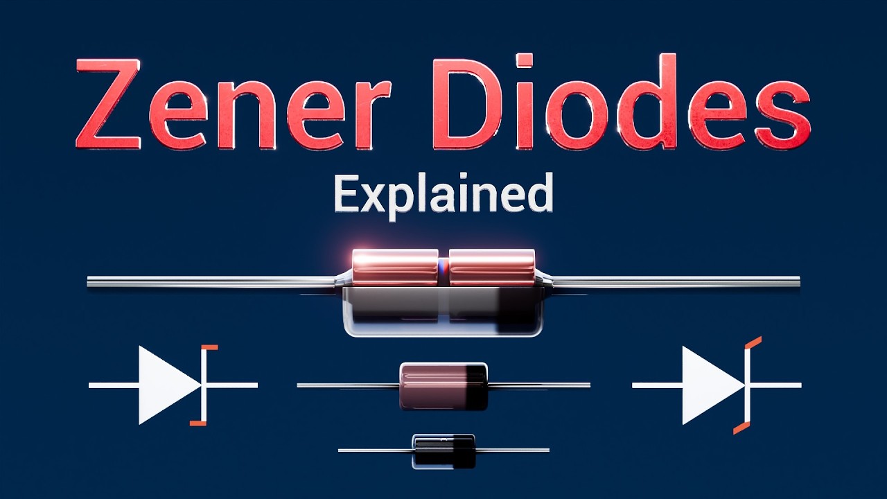 Zener Diodes Explained | Breakdown and Avalanche Physics, 5.6V Secret & Voltage Regulation