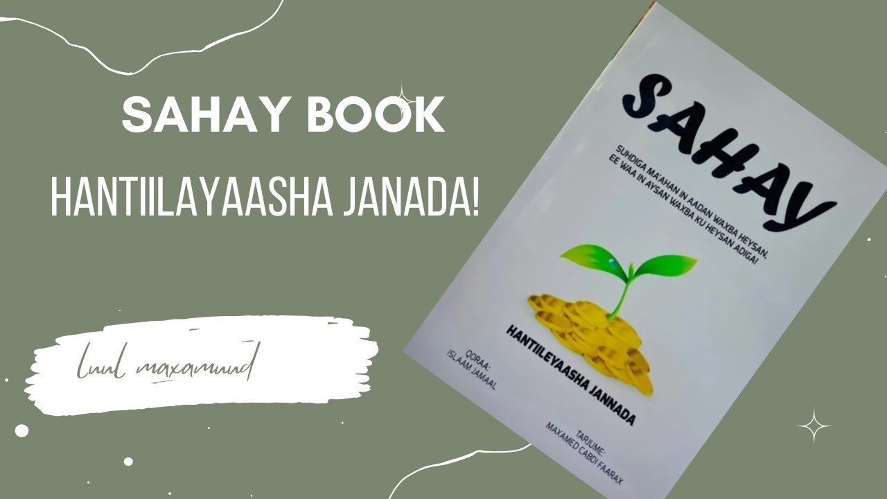 SAHAY BOOK | khalad fahanka saahidnimada iyo saboolnimada