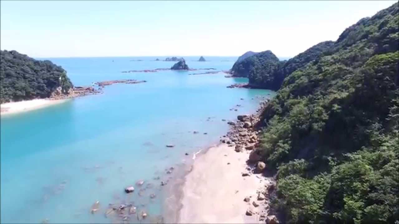 栄松ビーチ ドローン空撮【宮崎県南郷町】