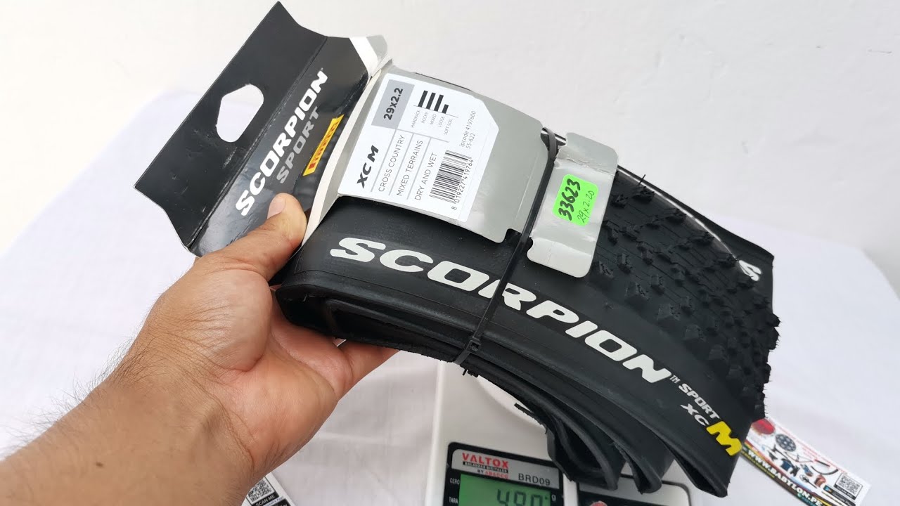 NEUMÁTICO PIRELLI SCORPION SPORT XC M 29 X 2.20 TERRENO MIXTO | PROWALL TLR NEGRO