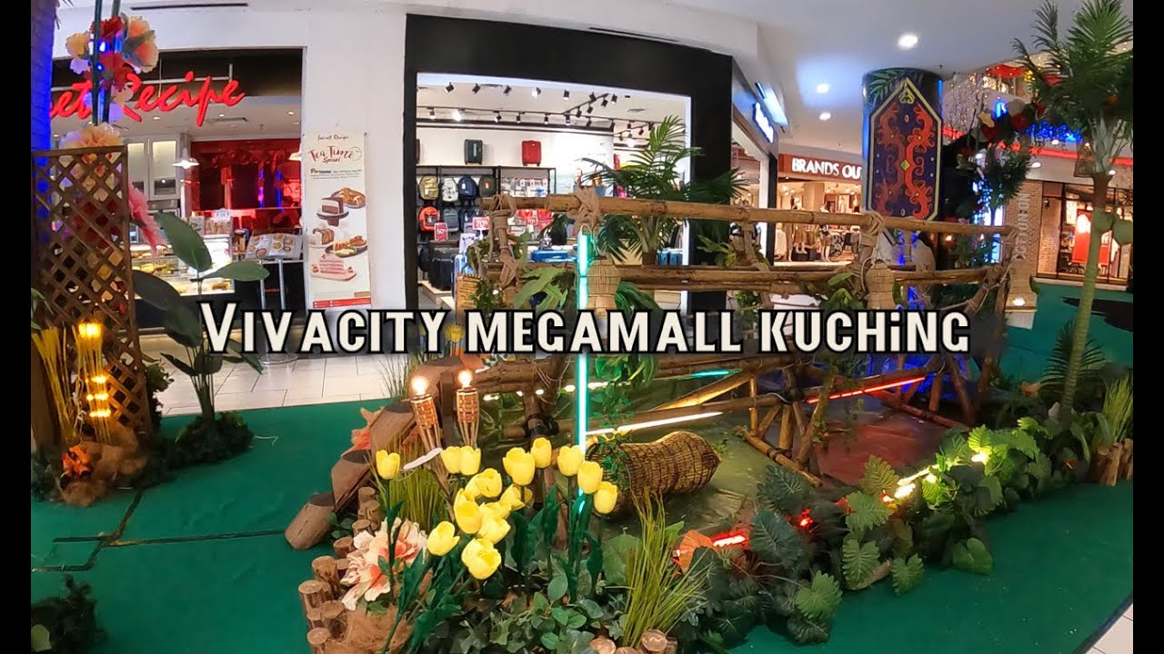 Vivacity Megamall..Must visit shopping mall in Kuching Sarawak ??🤔🧐