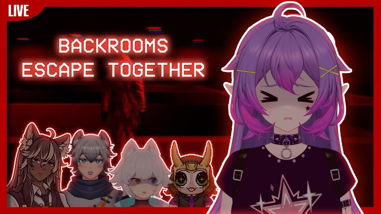 QUE LUGAR É ESSE??? Precisamos sair!!! | #backroomsescapetogether