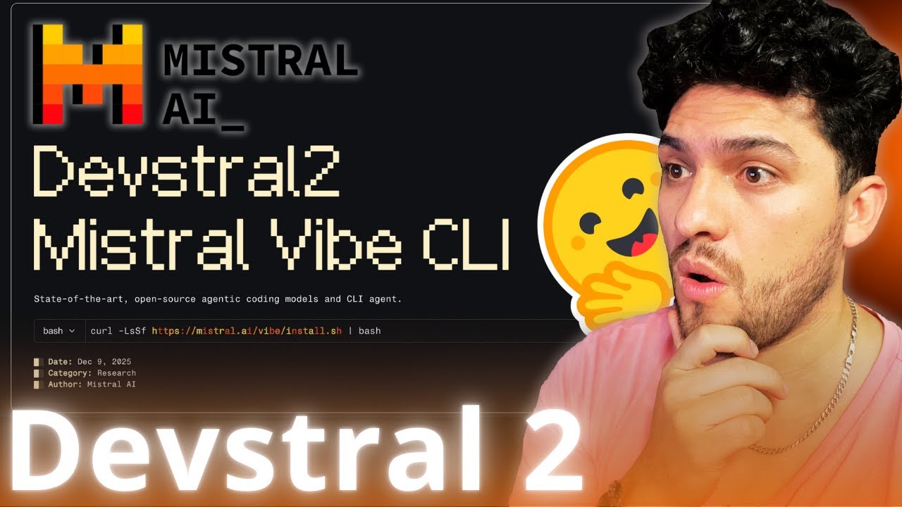 Mistral AI Lanza Devstral 2 y Vibe CLI: ¡Pruébalos GRATIS!