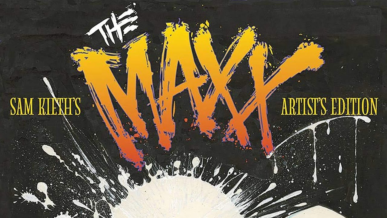 Sam Kieth's Original Art Highlighted in The MAXX Artist Edition! Inspiring Stuff!