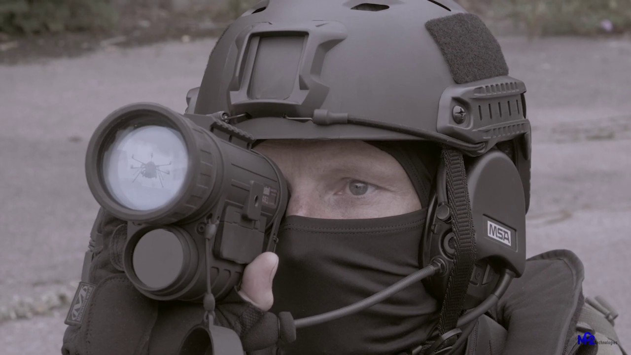 NEROD F5/RF antidrone counterdrone monobloc rifle devise