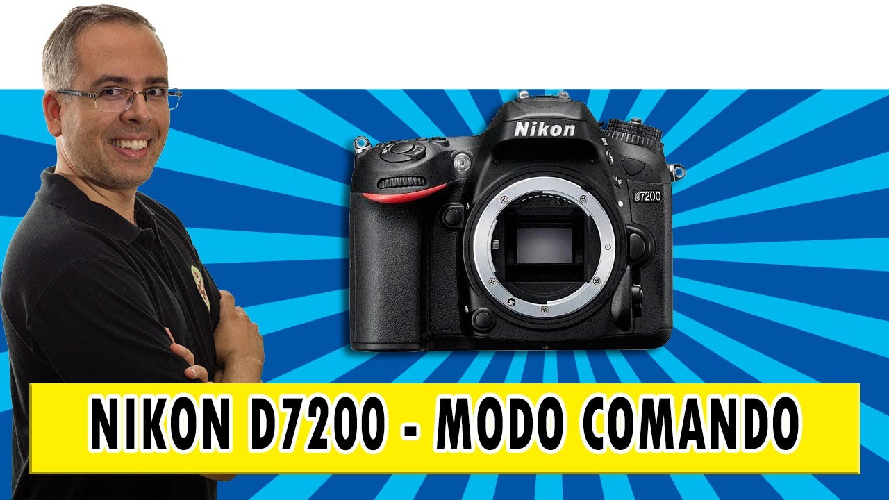 Como configurar o modo comando do flash pop up da sua DSLR Nikon D7200