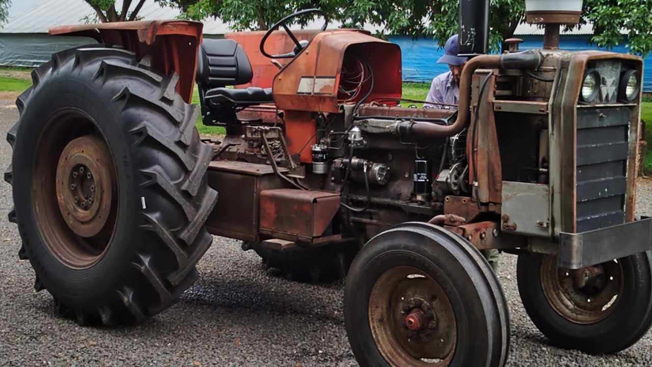 Armando y poniendo en marcha al MASSEY FERGUSON 1185!!