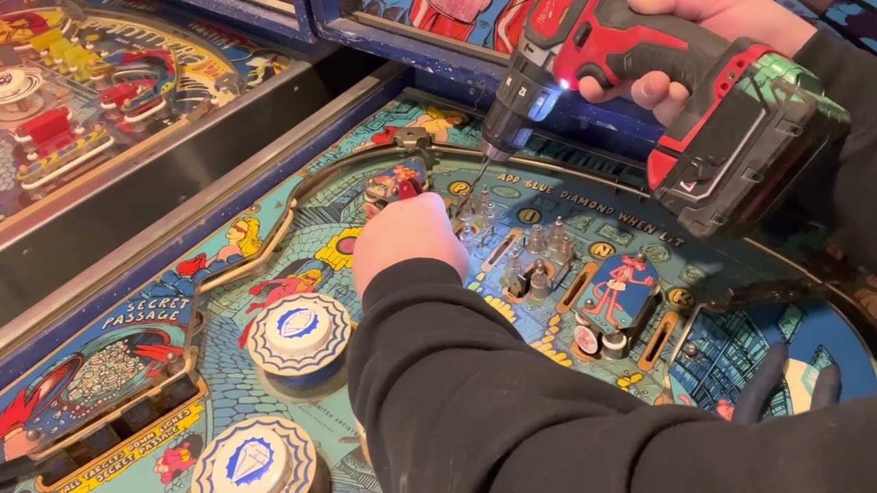 Pinball Target Replacement