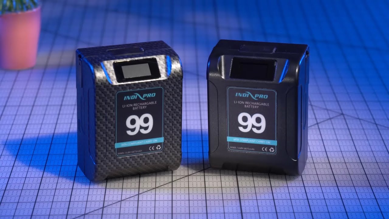 Indipro Micro Alpha Series V-Mount Li-Ion Batteries | Indipro Tools