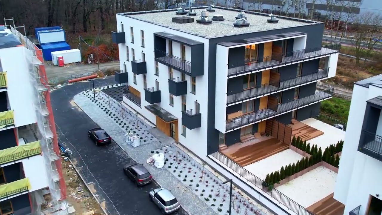 Osiedle Dębowy Park Siemianowice Śląskie  z lotu ptaka