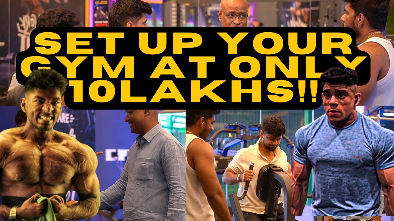 SET UP YOUR OWN GYM UNDER 10 LAKHS ONLY AND EARN 4 LAKHS PER MONTH