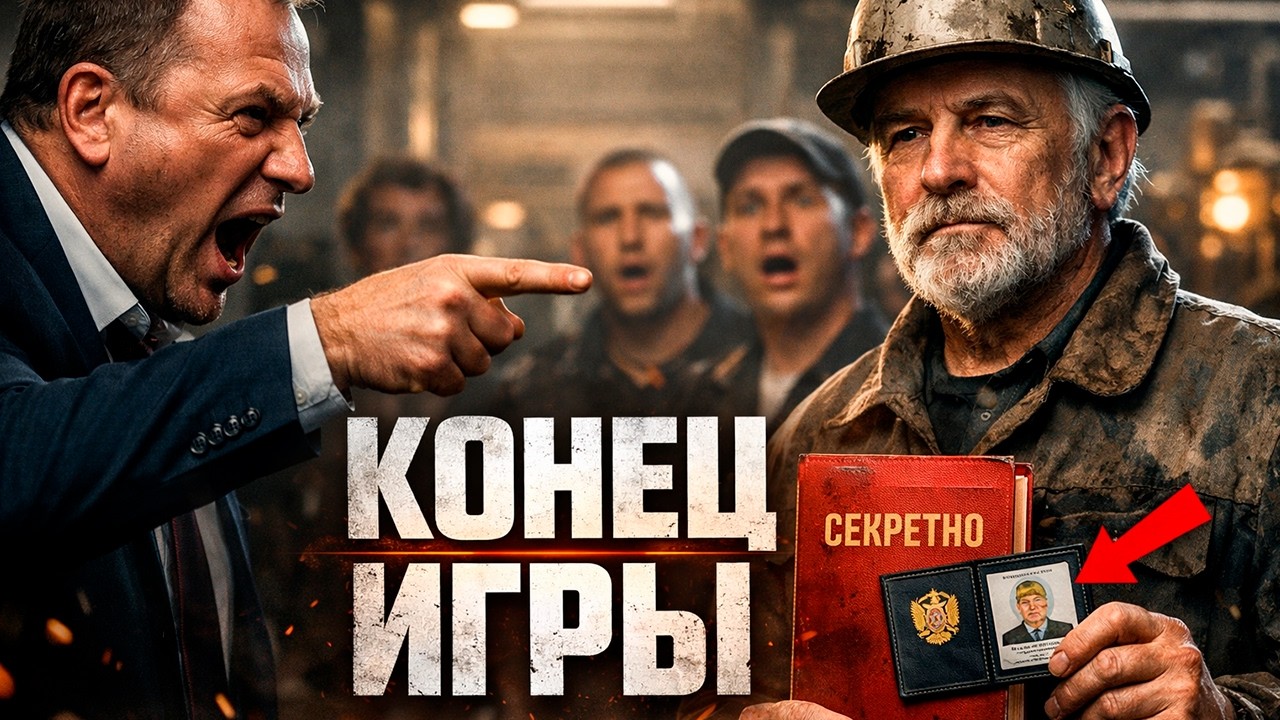 Директор унижал старика-рабочего, не зная, КТО ОН НА САМОМ ДЕЛЕ! Конец игры...