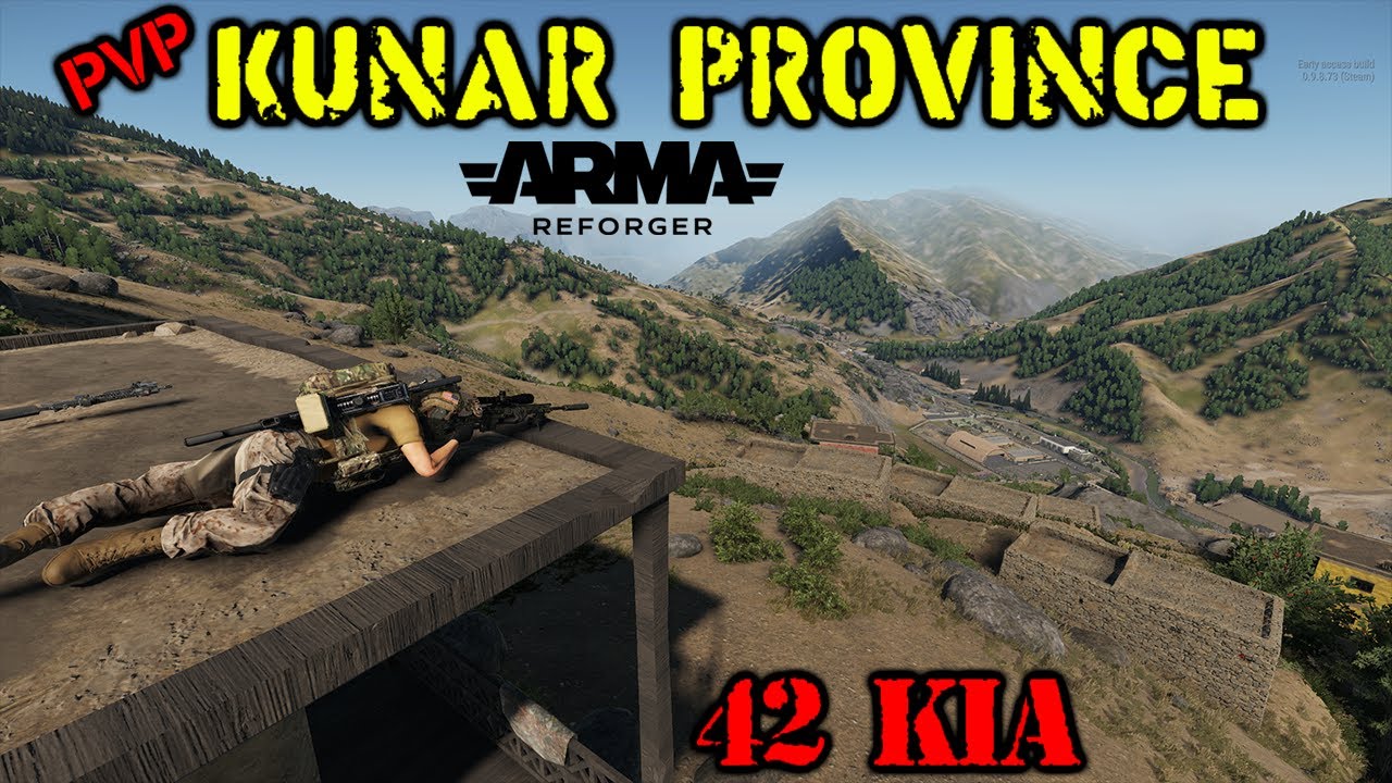 ARMA REFORGER KUNAR PROVINCE - MOUNTAIN SNIPER 42 KIA @75thRangerRegimentmilsim