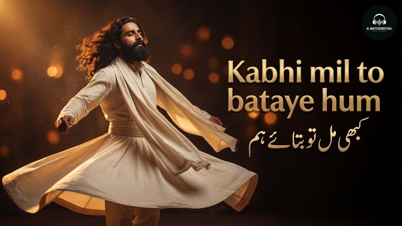 Kabhi Mil To Bataye Hum – Heart Touching Sufi Naat Kalam |#AINaatStudioOfficial