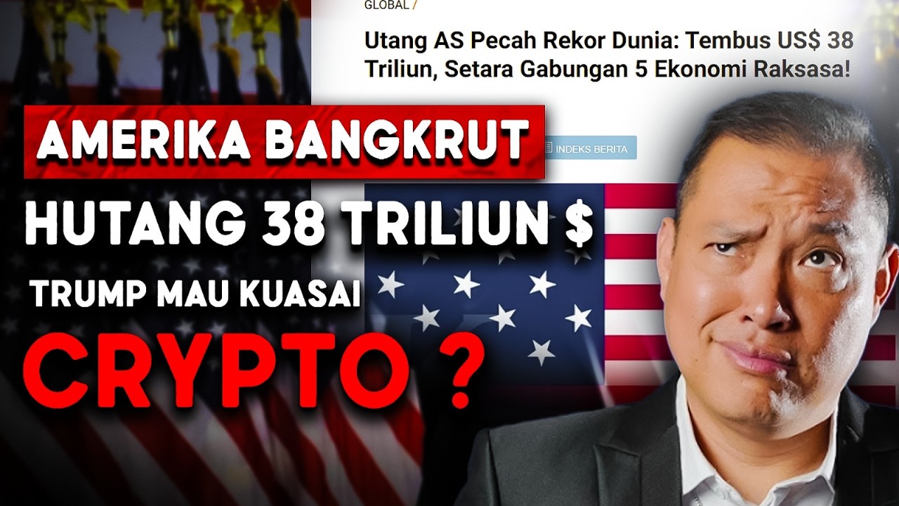 Kebangkrutan Amerika: Menurut Trump, Crypto / BTC Solusi Terbaiknya!