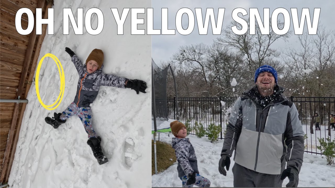 First Snow of the Season 2025 ❄️ | Family Snow Day Vlog & Snowman Building Fun