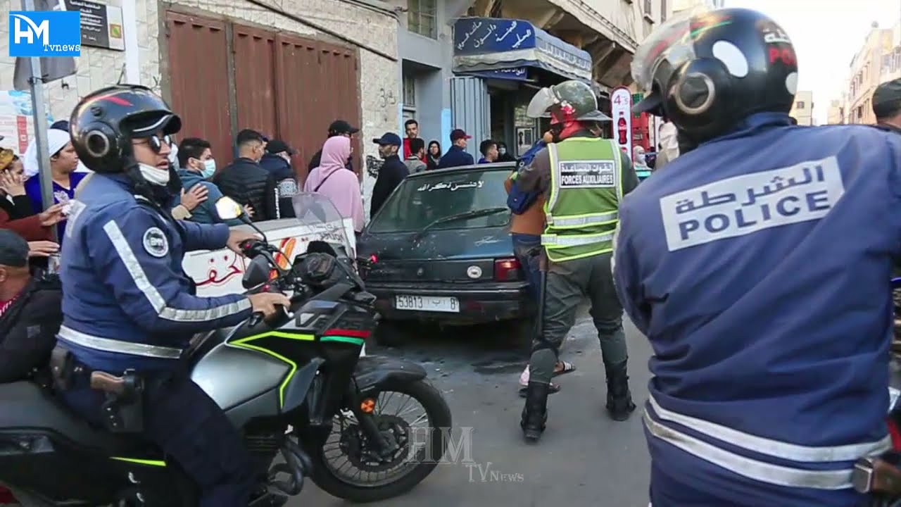 فرقة الدراجين للأمن الوطني بالدار البيضاء