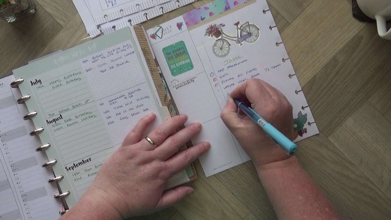 My Monthly Planner Review - One Book July 2022