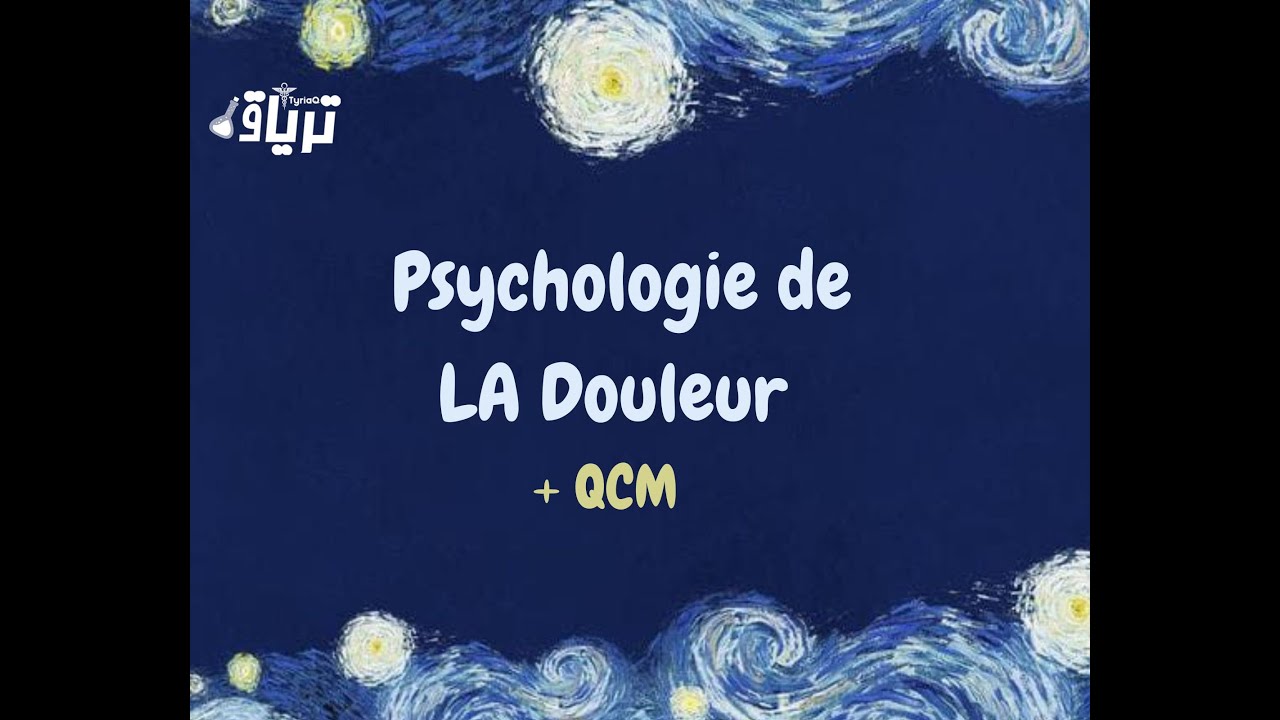 #psychologie 3ème médecine - Unité Cardiorespiratoire : Psychologie de la Douleur
