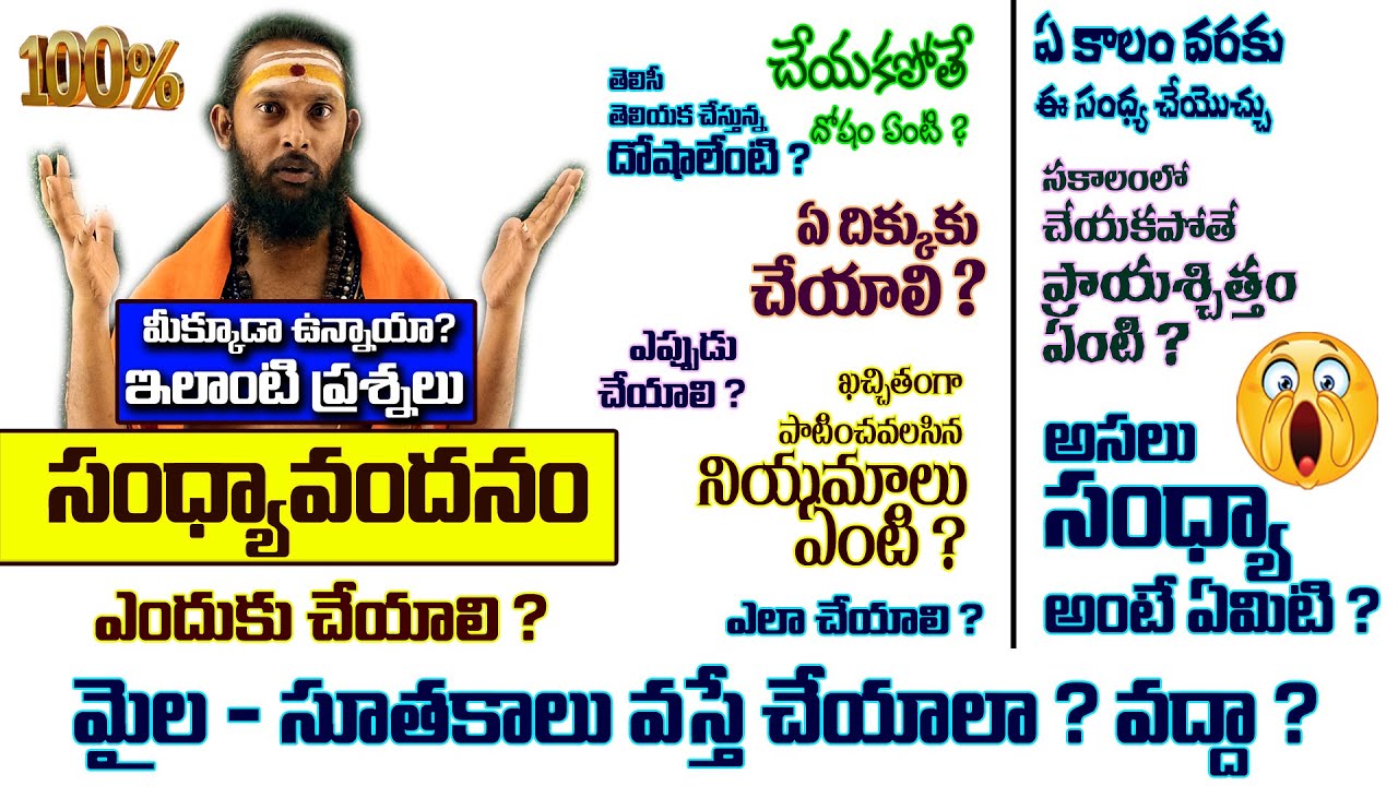 Sandhyavandanam Simplified Your Questions Finally Answered | సంధ్యావందనం | @SWADHARMAM