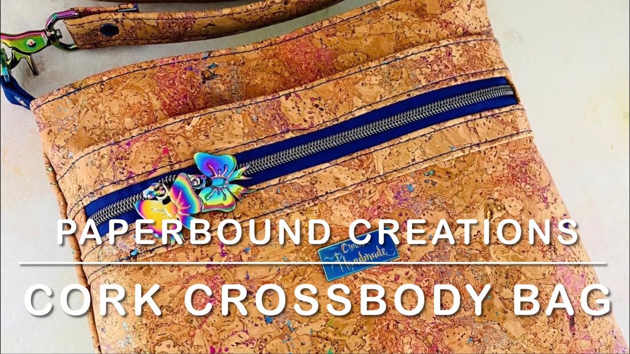 Cork Crossbody Bag from Paper Bound Creations