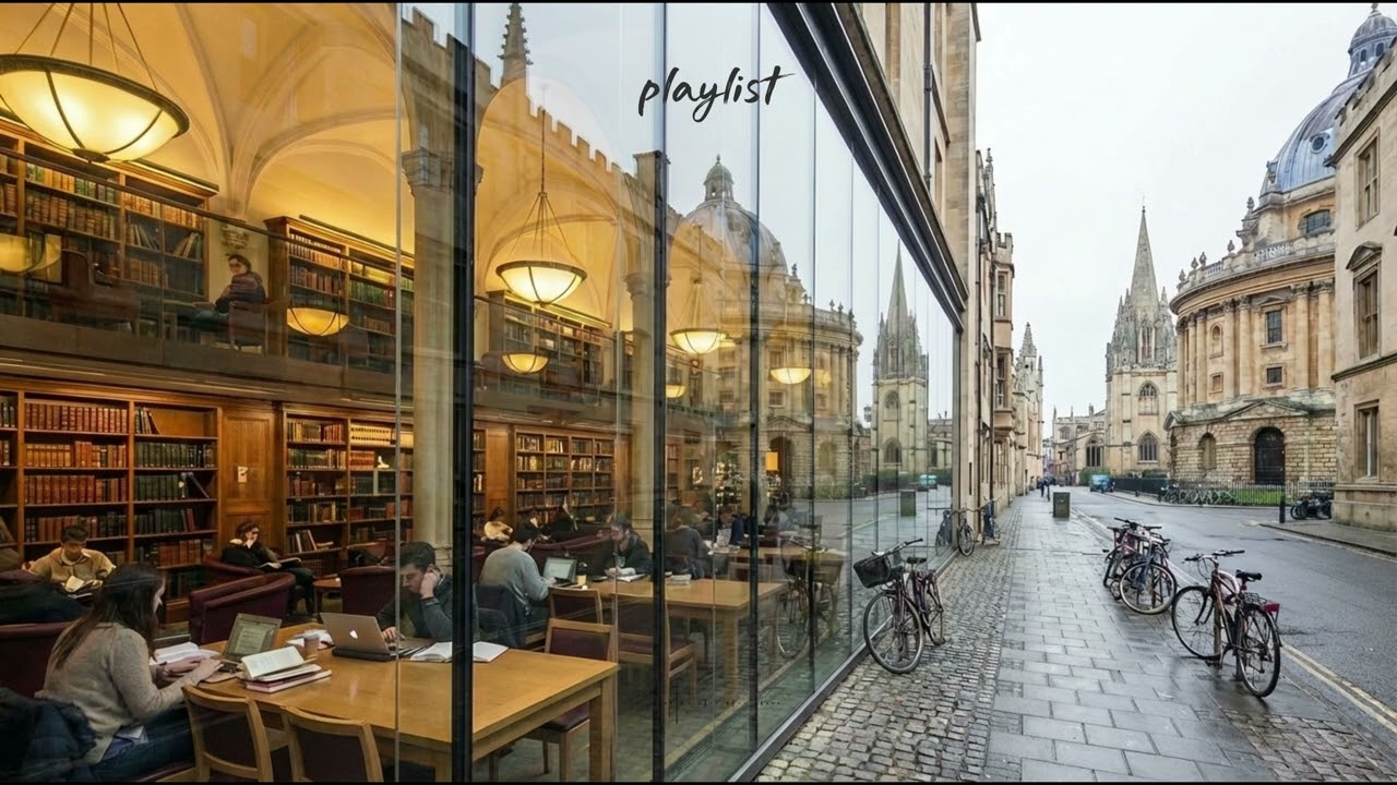 Playlistㅣ옥스포드 거리 스며드는 감성 재즈ㅣCozy Jazz Music for Study & Work