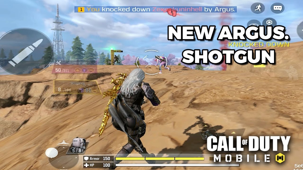 New Argus Shotgun Gameplay new update Call of Duty Mobile!